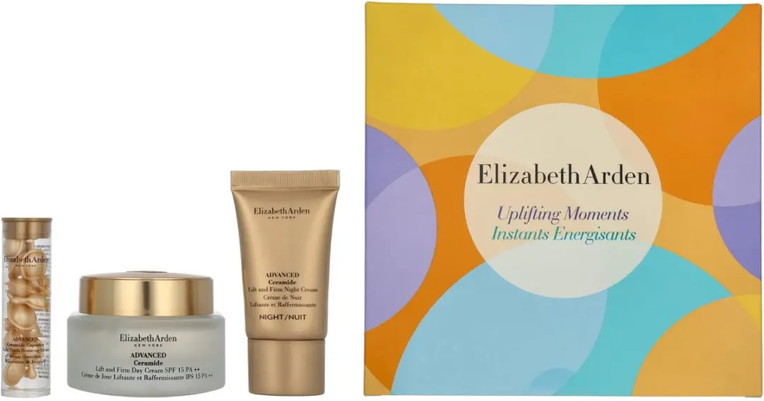 Elizabeth Arden Uplifting Moments Instants Energisants Set - Dag/Nachtcrème & Serum 71.4ml