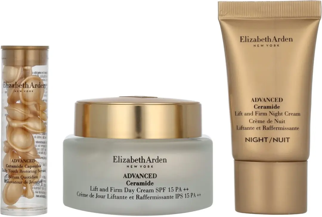 Elizabeth Arden Uplifting Moments Instants Energisants Set - Dag/Nachtcrème & Serum 71.4ml