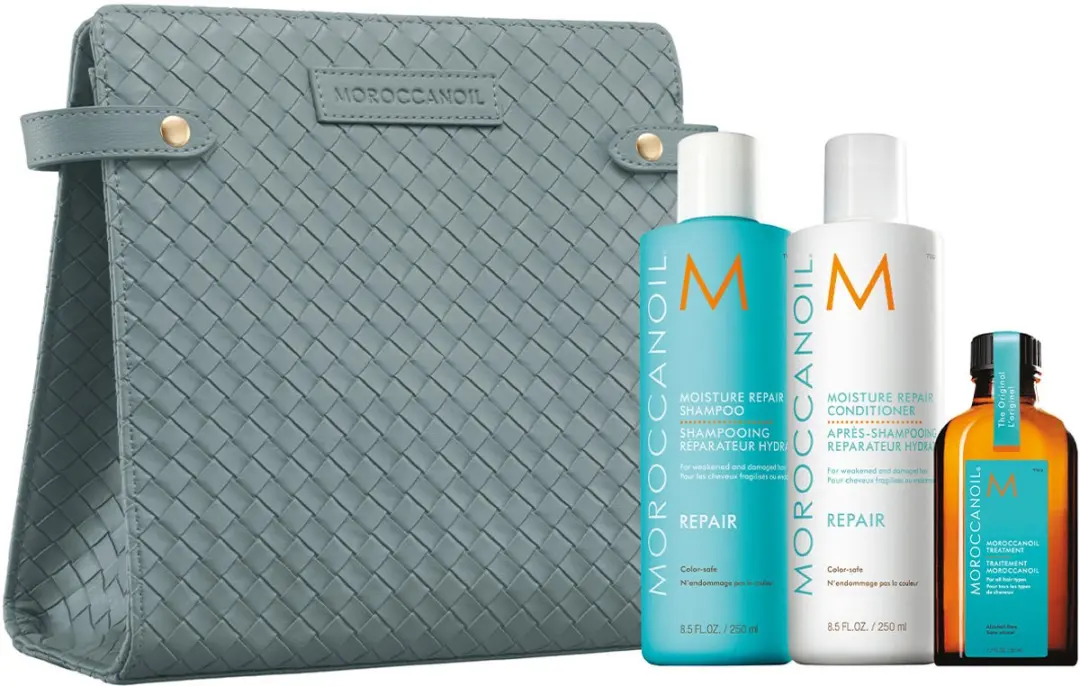 Moroccanoil Holiday Gift Set - Conditioner Haarolie Shampoo 150ml