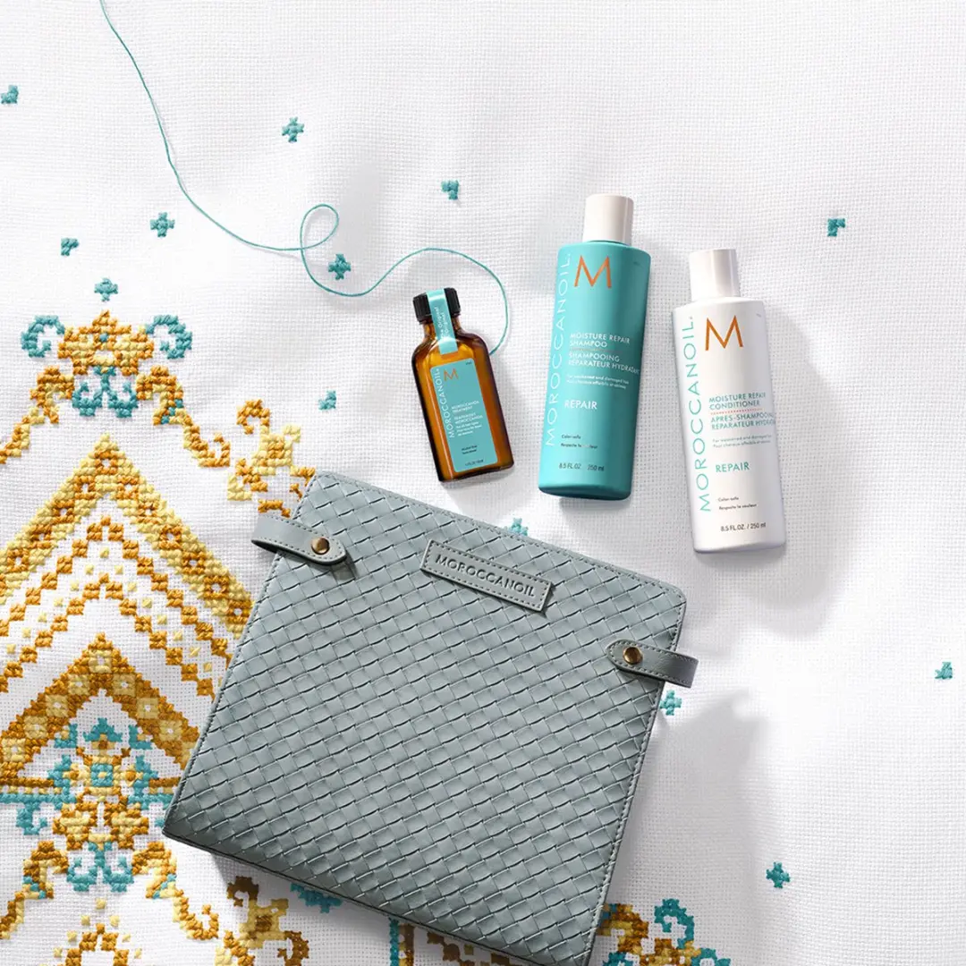Moroccanoil Holiday Gift Set - Conditioner Haarolie Shampoo 150ml
