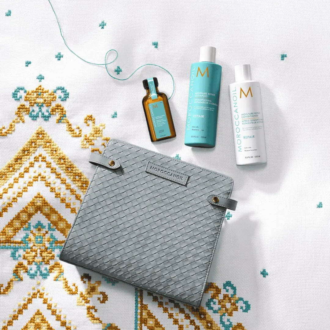 Moroccanoil Holiday Gift Set - Conditioner Haarolie Shampoo 150ml