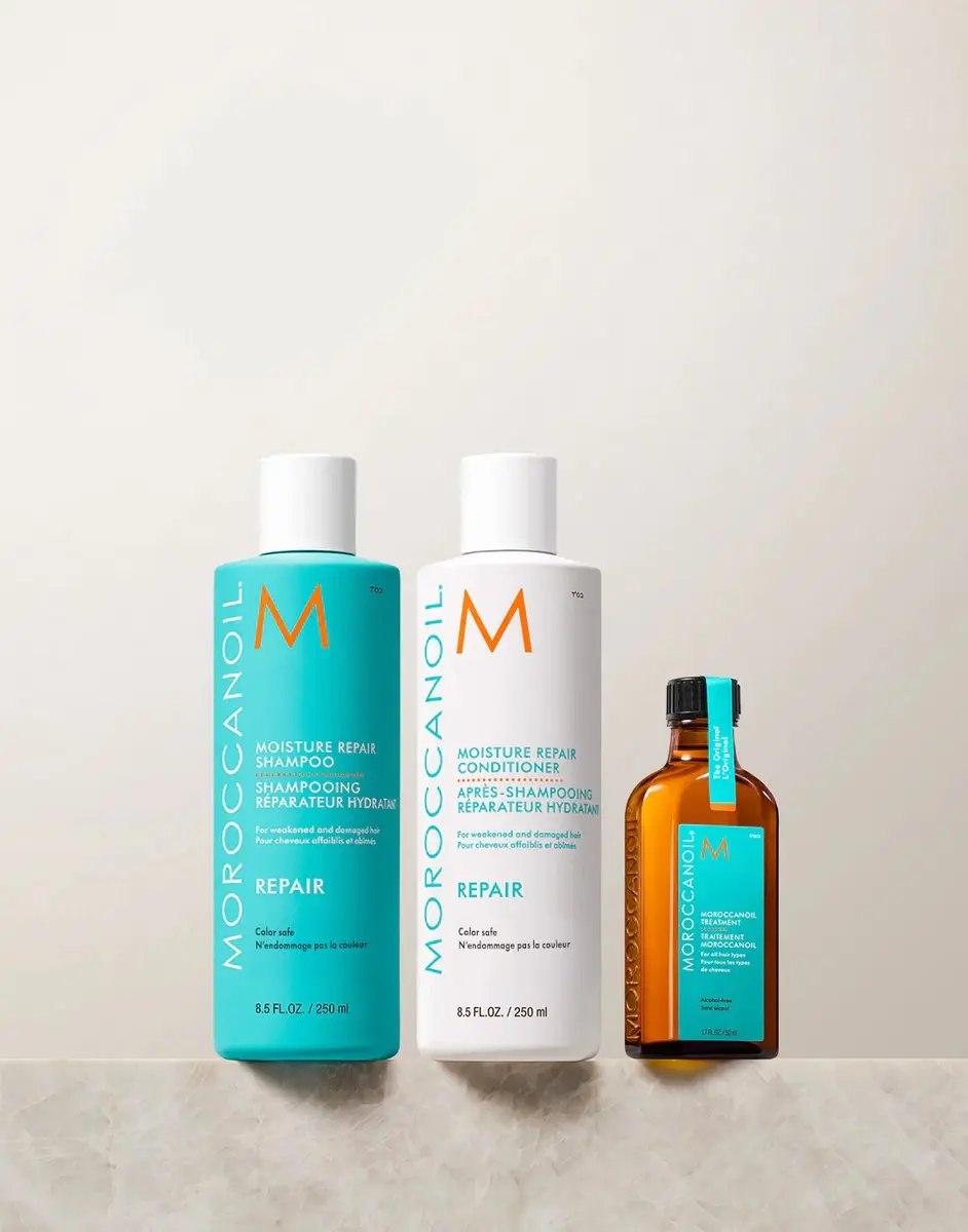 Moroccanoil Holiday Gift Set - Conditioner Haarolie Shampoo 150ml
