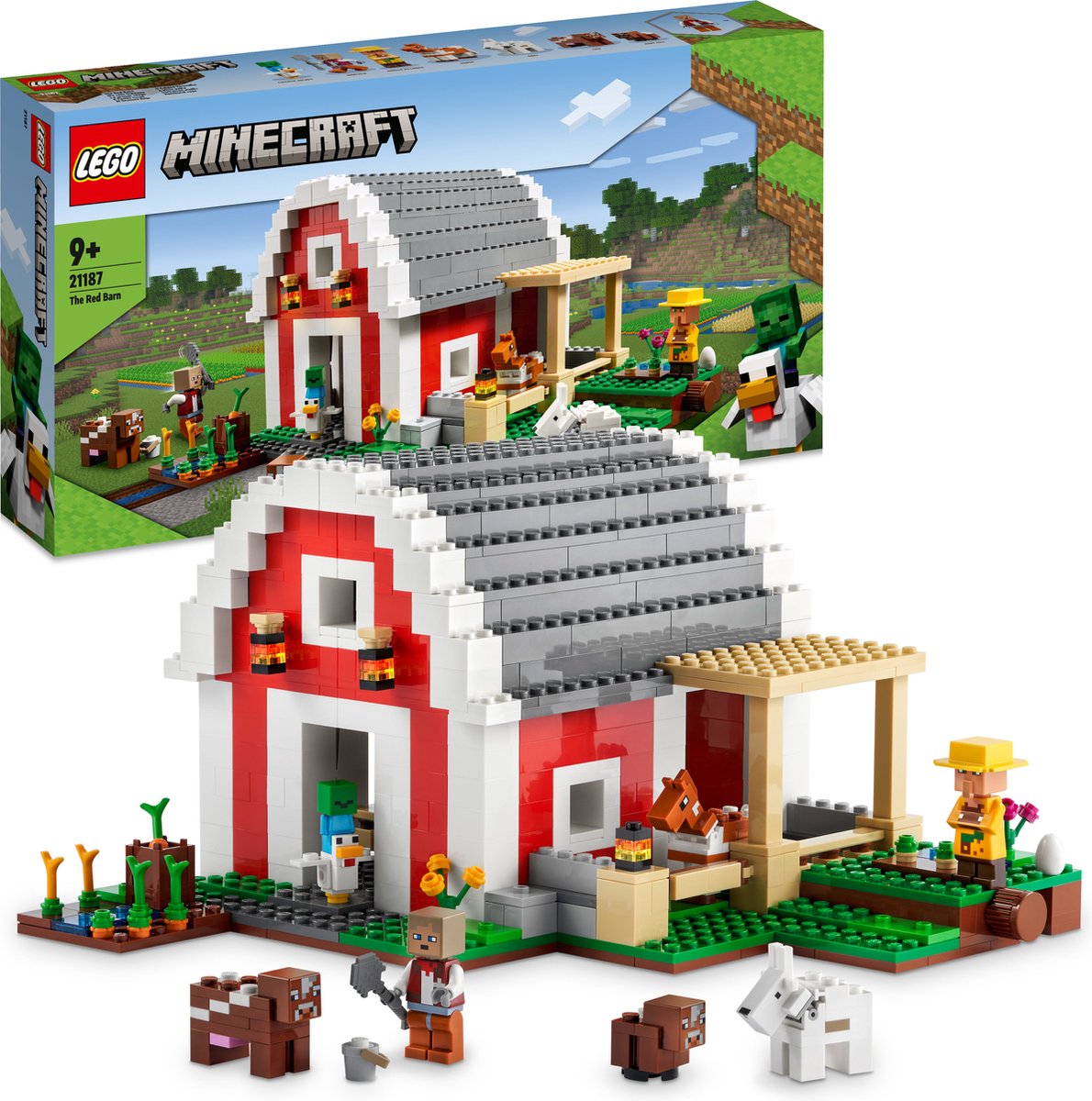 LEGO Minecraft - De rode schuur - 21187