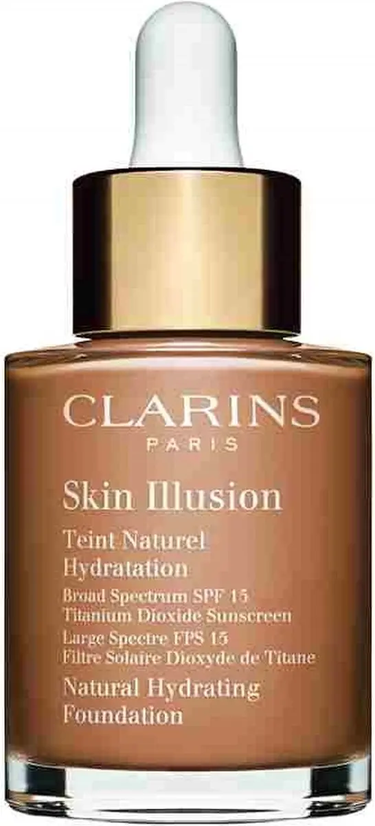 Clarins Skin Illusion Teint Naturel Foundation 108.5 Cashew - 30ml