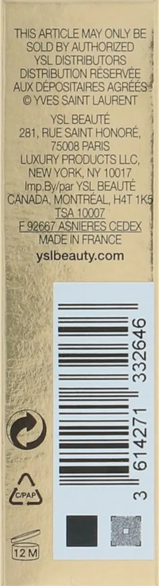 Yves Saint Laurent Lipstick Vernis À Lèvres Vinyl Cream N°409 Burgundy Vibes - 5,5 ml - afbeelding 6 van 6