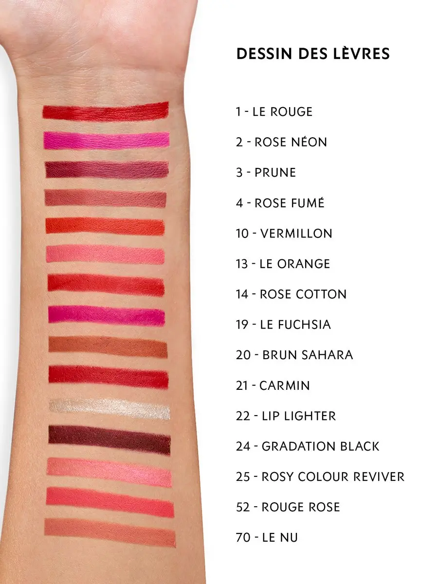 Yves Saint Laurent Dessin des Lèvres Lippotlood 10 Vermillon