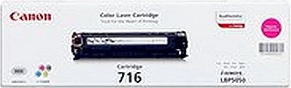 Canon 716 M Tonercartridge Magenta 2300 Pagina's