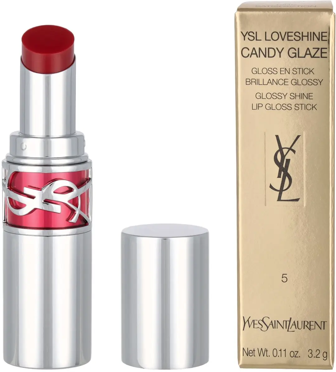 Yves Saint Laurent Loveshine Candy Glaze 3.2g - 5 Pink Satisfaction