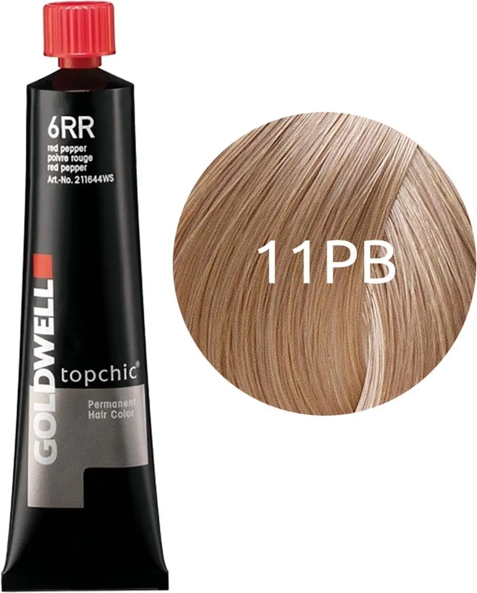 Goldwell Topchic Haarverf 11PB Permanent - 60ml - afbeelding 6 van 6
