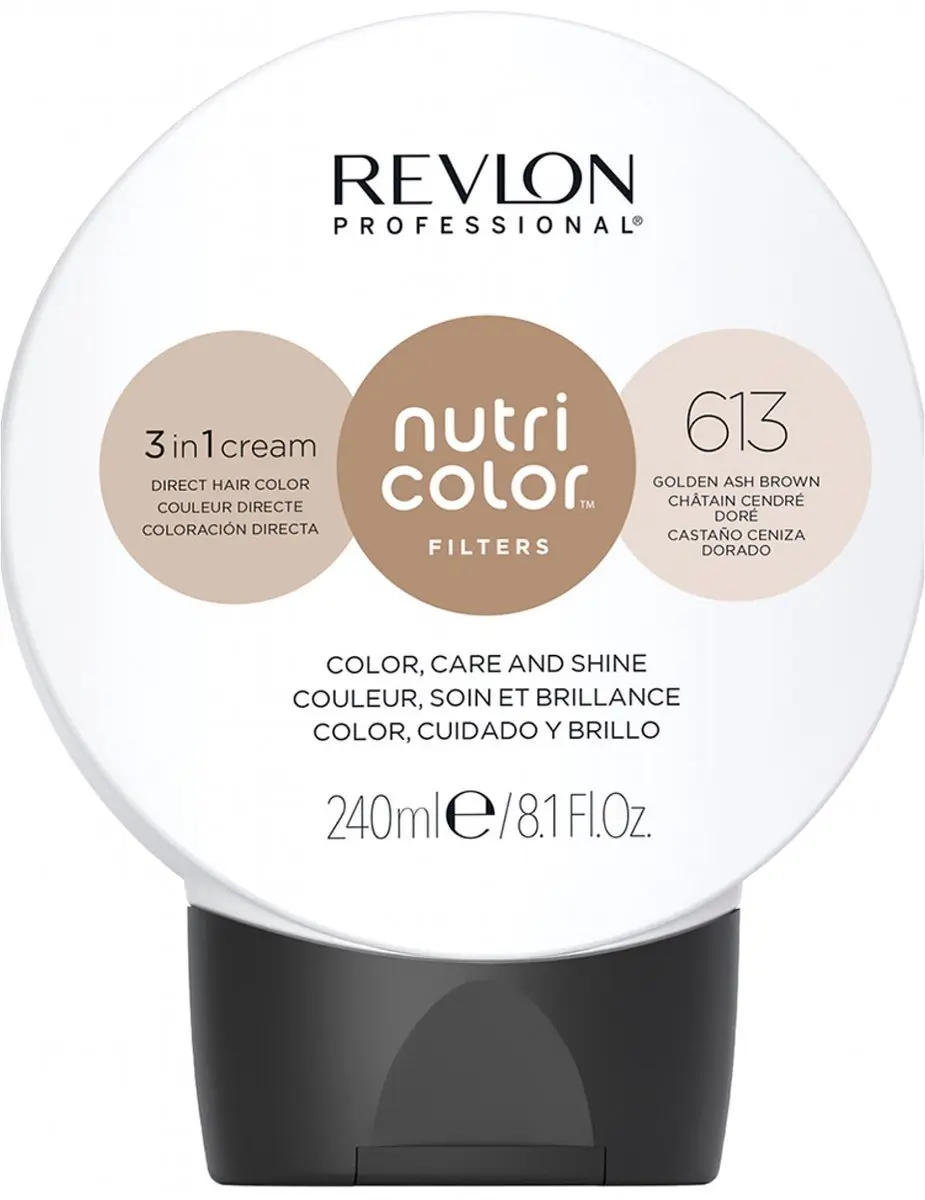 Revlon Nutri Color Filters 613 Golden Ash Brown 240ml