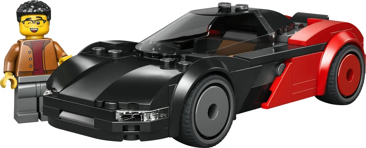 LEGO City EV Supercar Bouwpakket 60486 - 109 Stukken - Multicolor