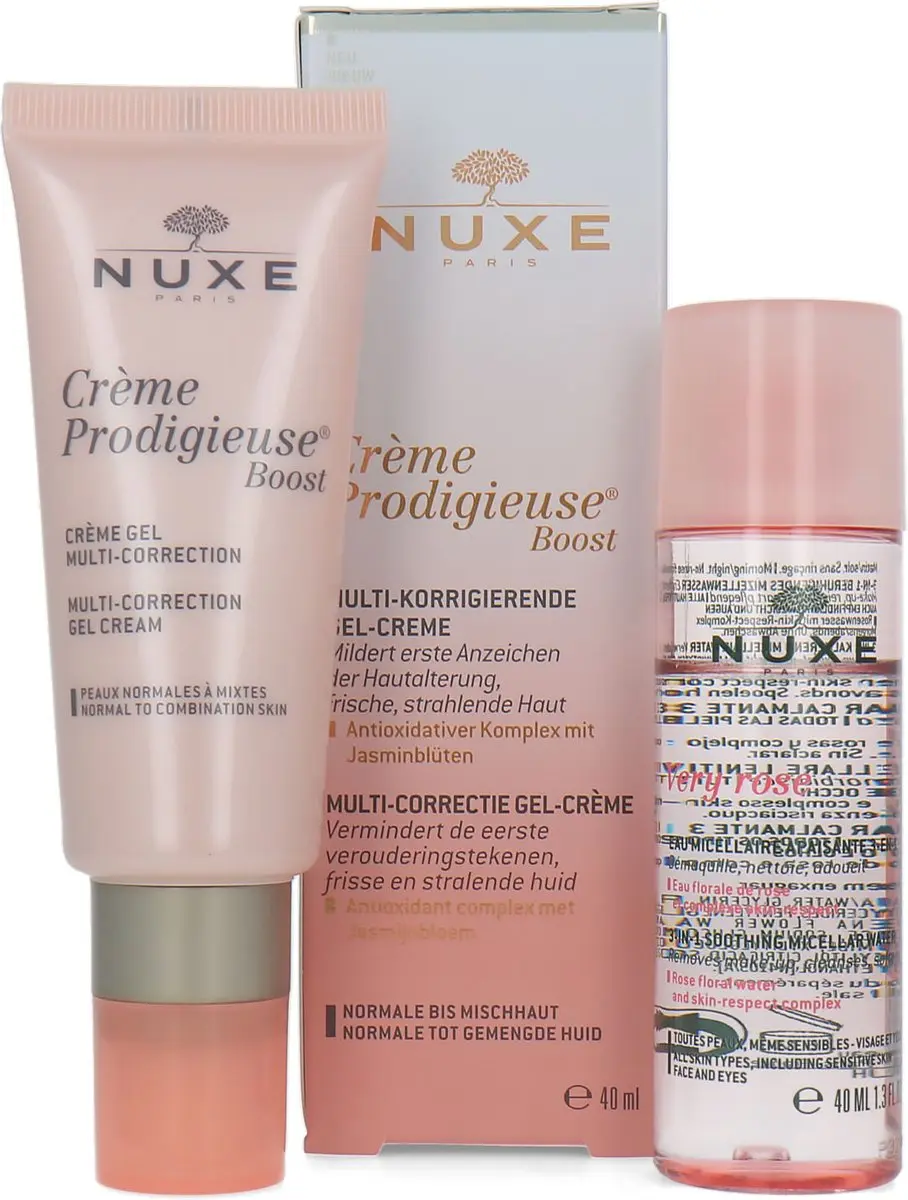 Nuxe Crème Prodigieuse Multi-Correction Gel Cream + Micellair Water 90ml