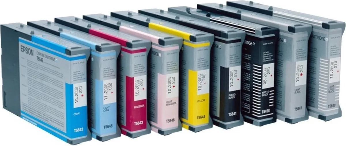 Epson T5807 Licht Zwart Inktcartridge 80ml