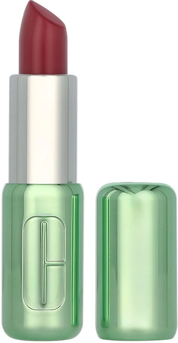 Clinique Pop Longwear Shine Lipstick 14 Plum Pop - 3.9g