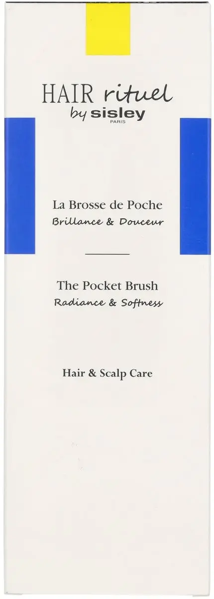 Sisley La Brosse De Poche Brillance & Douceur Paddle Haarborstel - Zwijnenhaar - Hout