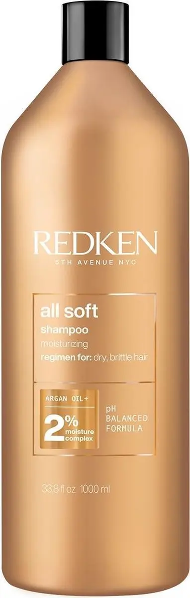 Redken All Soft Shampoo 1000ml