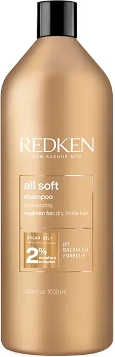Redken All Soft Shampoo 1000ml