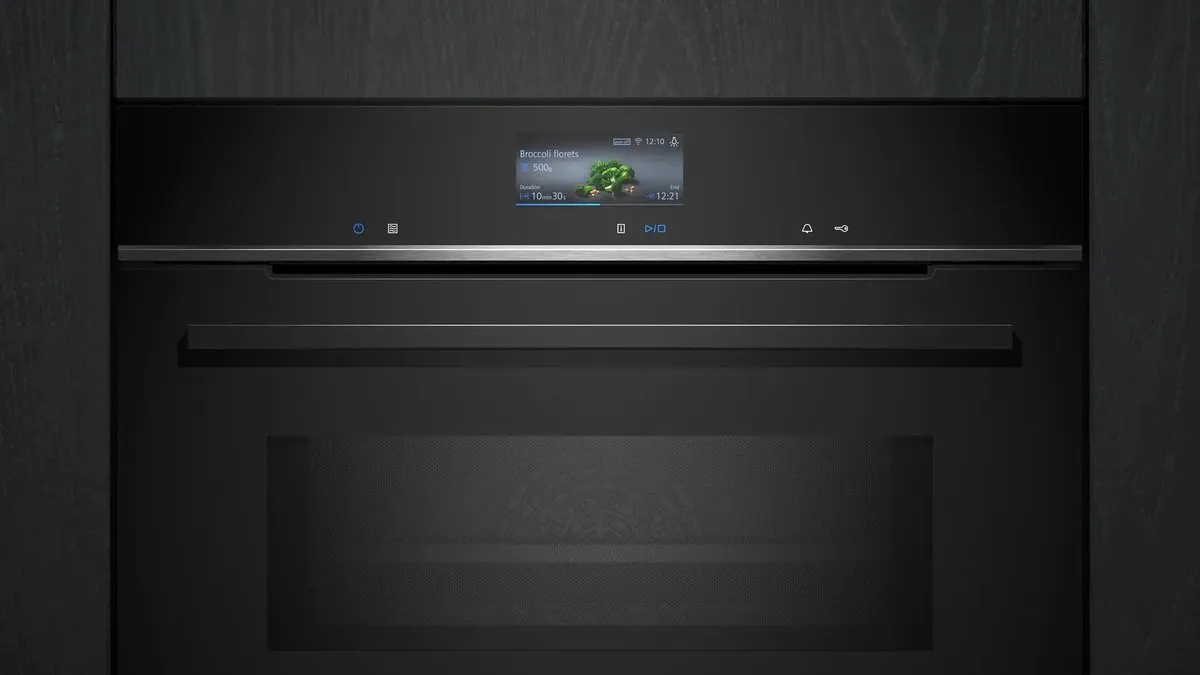 Siemens iQ700 CM776G1B1 Combi Oven - 45L - Zwart - afbeelding 6 van 6