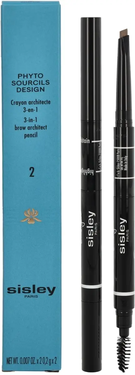 Sisley Phyto-Sourcils Brow Architect 3-in-1 6ml - #2 Chatain
