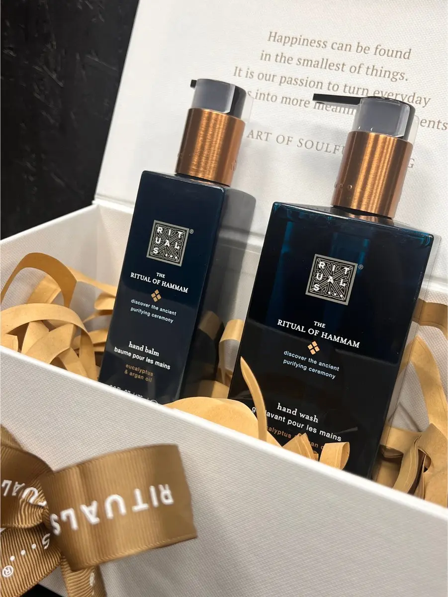 Rituals Hammam Geschenkset - Handzeep 300ml + Handcrème 175ml