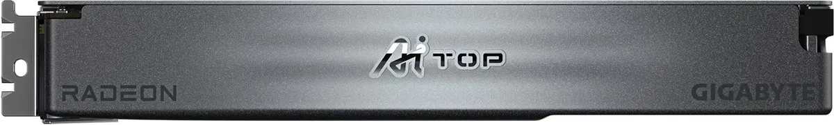 Gigabyte Radeon AI PRO R9700 AI TOP GV-R9700AI TOP-32GD Videokaart - 32GB GDDR6 - Grijs