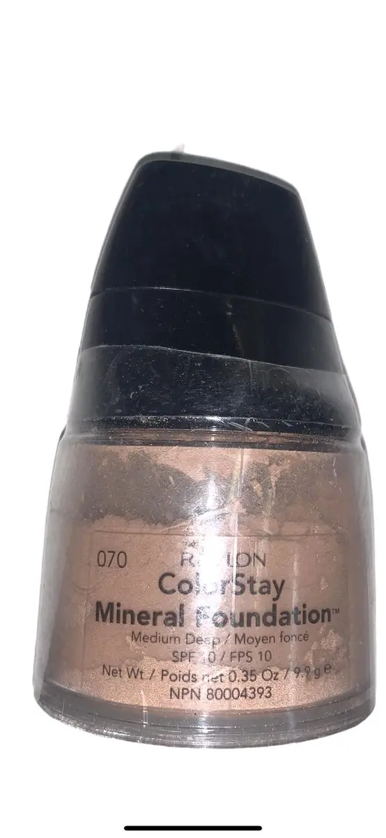 Revlon Colorstay Mineral Foundation Powder 070 Meduim Deep