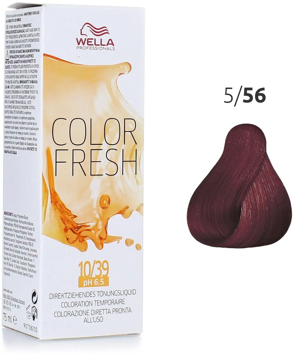 Wella Professionals CF Acid #5/56 Semi-permanent 75ml