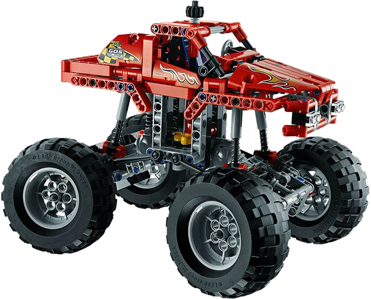 LEGO Technic Monster Truck 42005 - 329 Stukken - Meerkleurig - afbeelding 4 van 5