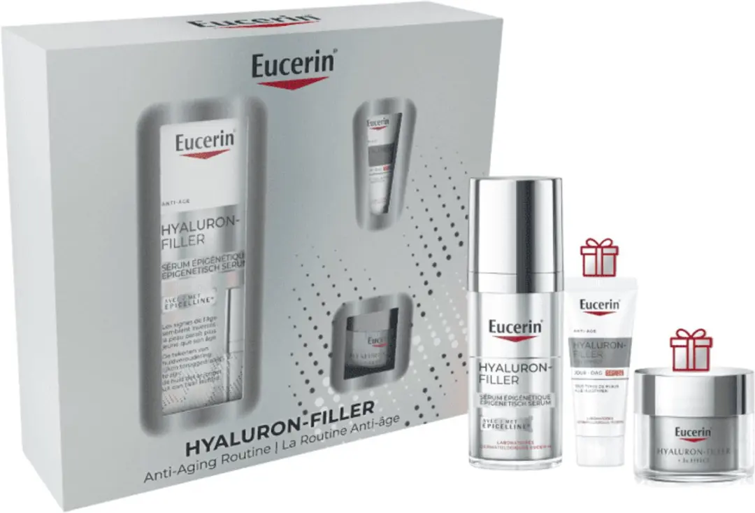 Eucerin Hyaluron-Filler Epigenetisch Geschenkset - 3 Stuks
