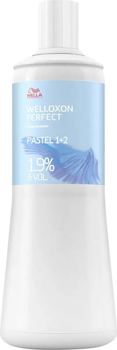 Wella Welloxon Perfect Pastel Cream Developer 1.9% 1000ml