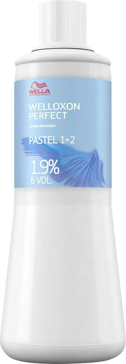 Wella Welloxon Perfect Pastel Cream Developer 1.9% 1000ml