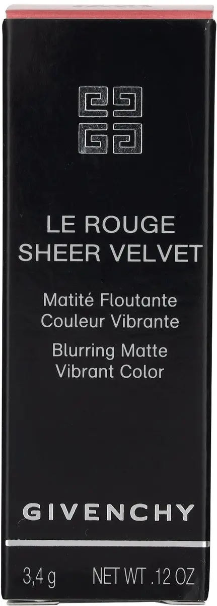 Givenchy Le Rouge Sheer Velvet Matte 17 Rouge Erable Lipstick 3.4g