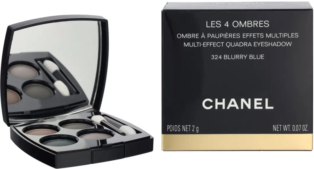 Chanel Les 4 Ombres Quadra Eyeshadow Palet - 324 Blurry Blue - 4 Kleuren
