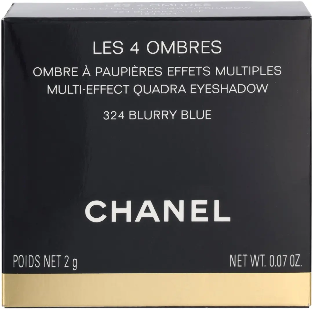 Chanel Les 4 Ombres Quadra Eyeshadow Palet - 324 Blurry Blue - 4 Kleuren
