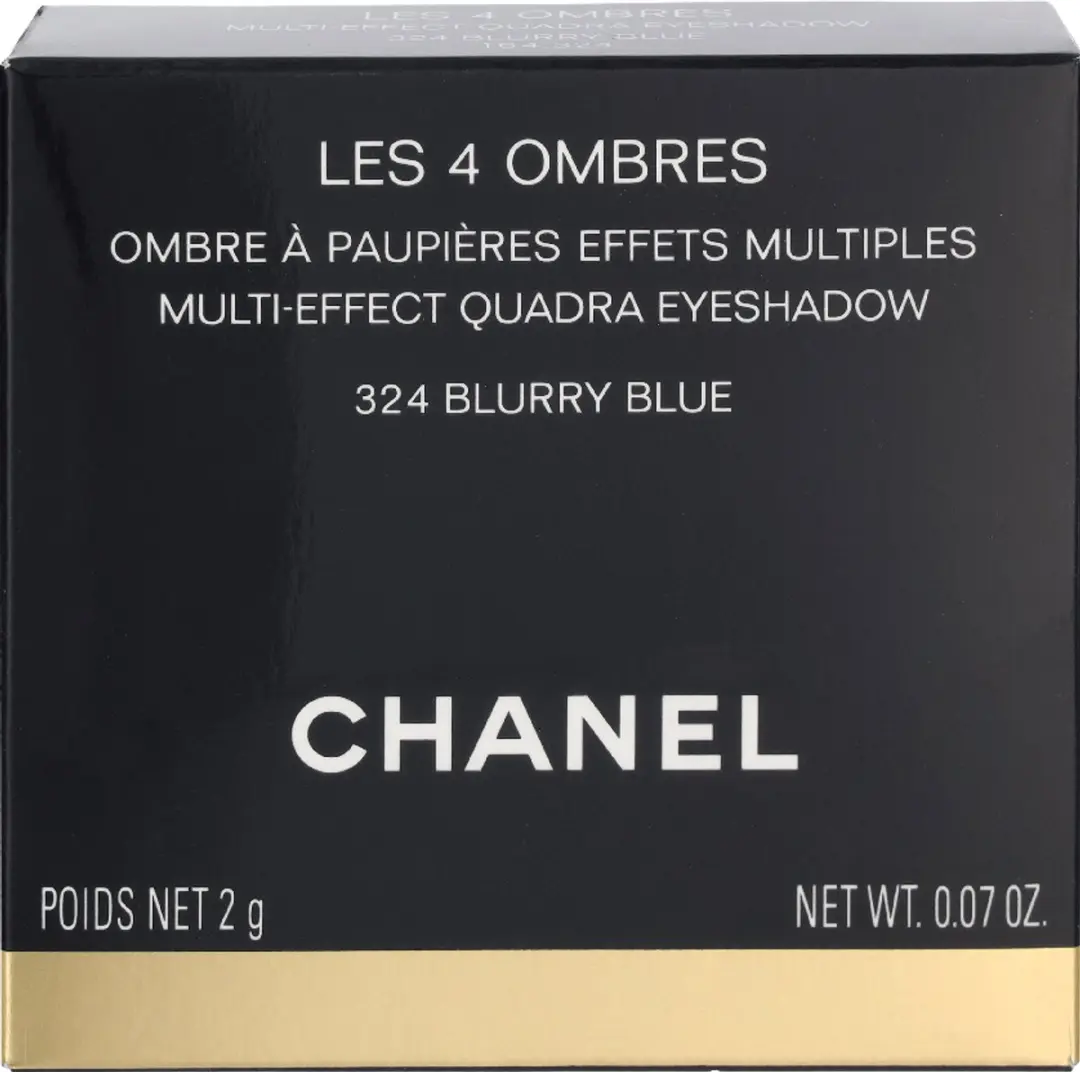 Chanel Les 4 Ombres Quadra Eyeshadow Palet - 324 Blurry Blue - 4 Kleuren