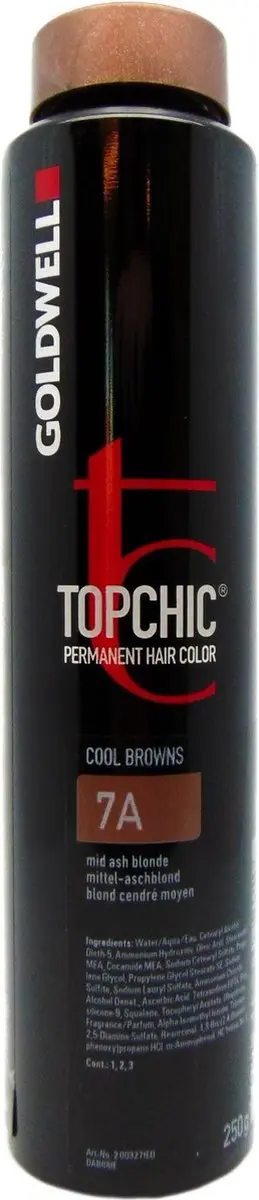 Goldwell Topchic Hair Color 250ml - 7A