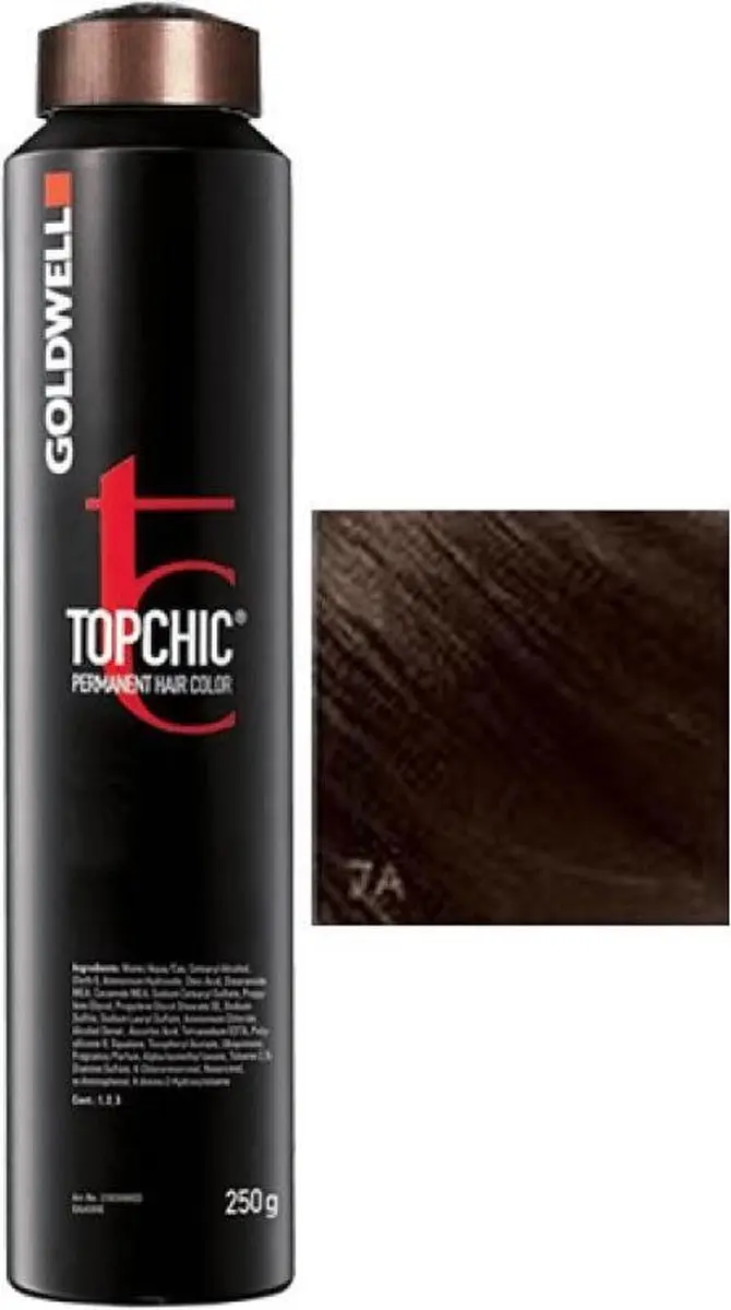 Goldwell Topchic Hair Color 250ml - 7A - afbeelding 6 van 6