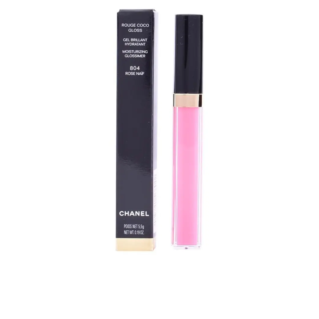 Chanel Rouge Coco Gloss Moisturizing Glossimer 804 Rose Naïf - afbeelding 6 van 6