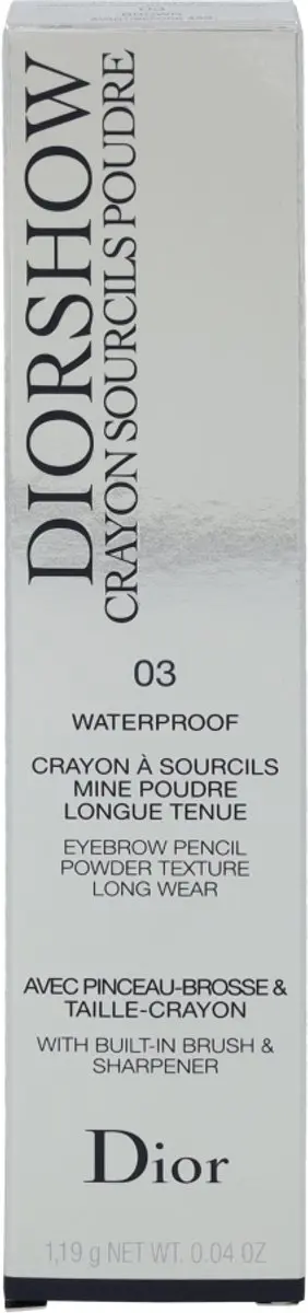 Dior Diorshow Crayon Sourcils Pencil 003 Brown - afbeelding 6 van 6
