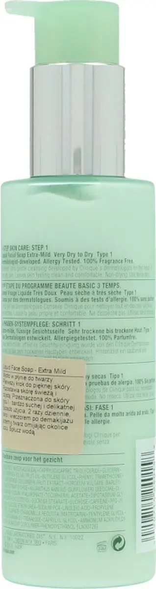 Clinique Liquid Facial Soap Extra Mild Gezichtsreiniger 200ml