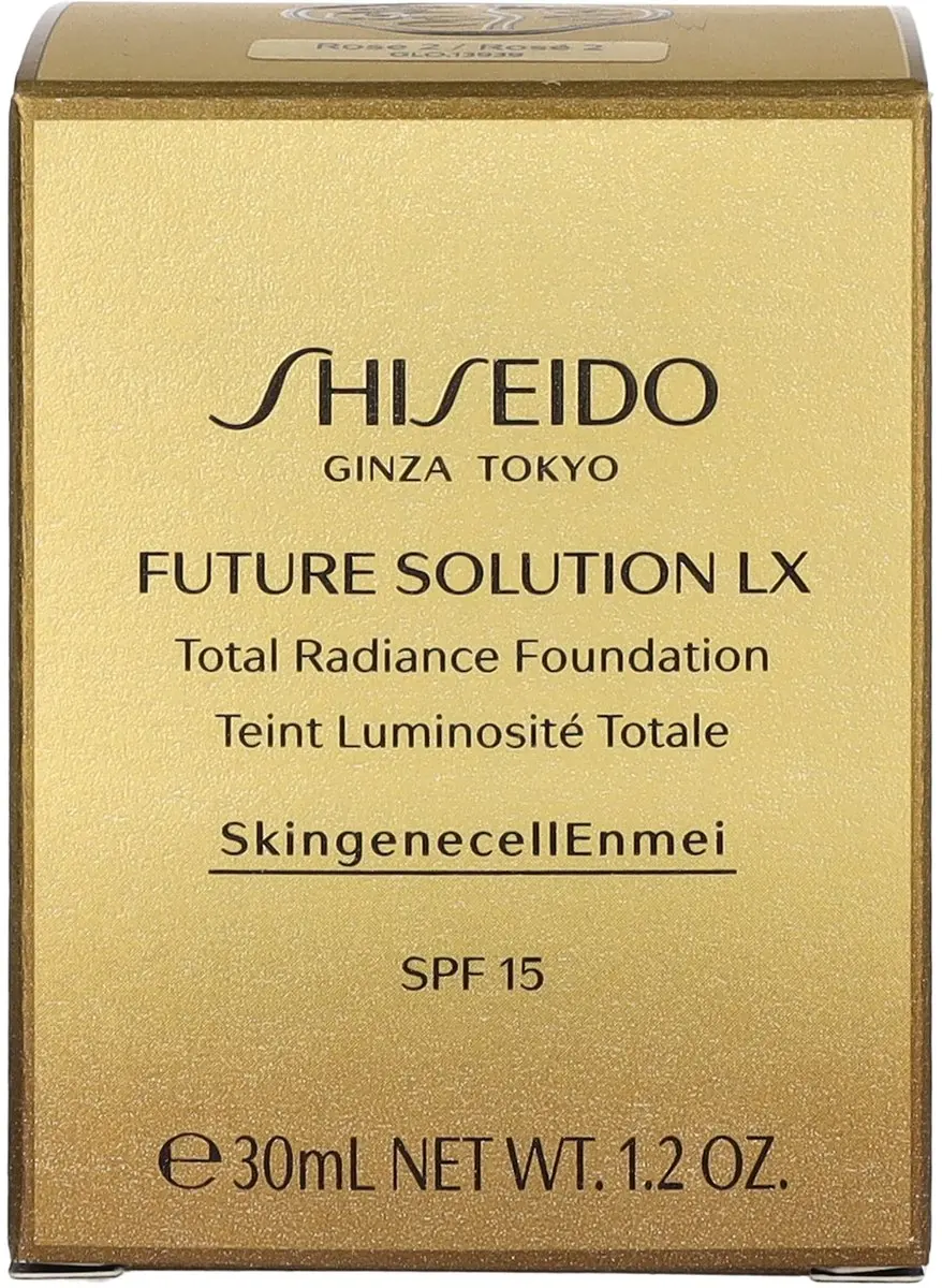 Shiseido Future Solution LX Total Radiance Foundation 30ml - 2 ROSE