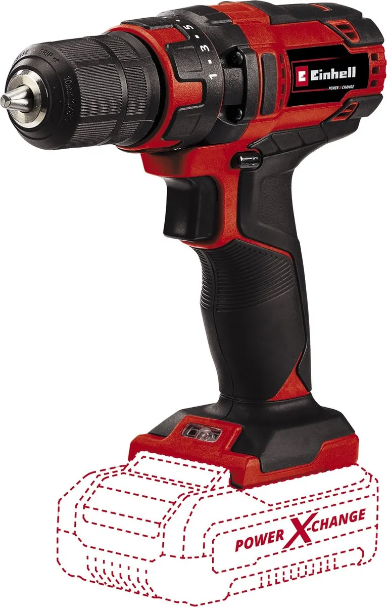 Einhell TC-CD 18/35 Li Solo Accu Boor-/Schroefmachine 18V - 35Nm - 21 standen