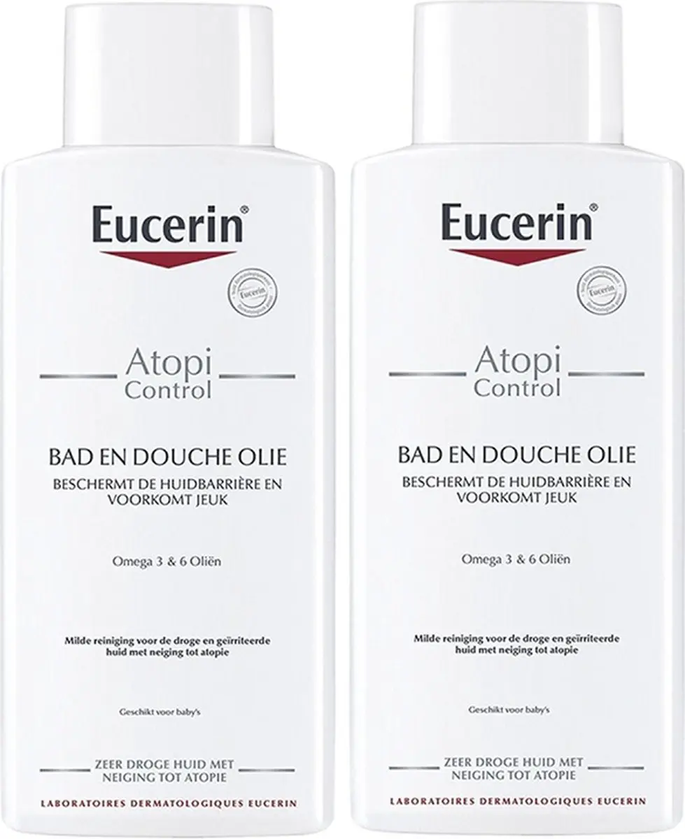 Eucerin Atopi Control Bad & Doucheolie 2x400ml