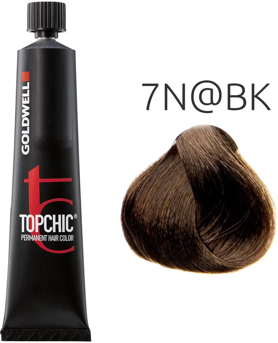 Goldwell Topchic Haarverf 7N@BK 601ml - Permanent