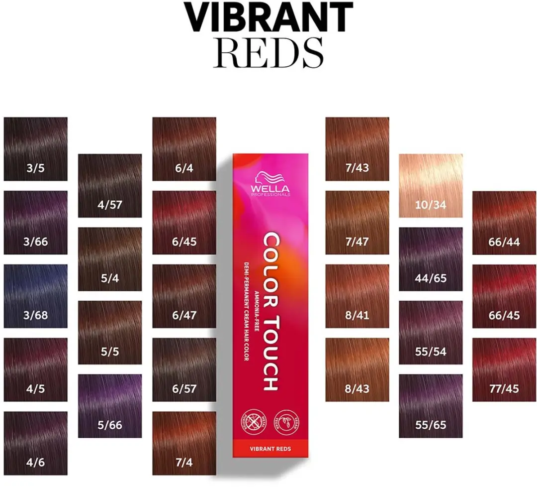 Wella Professionals Color Touch 8/43 Vibrant Reds Haarverf 60ml
