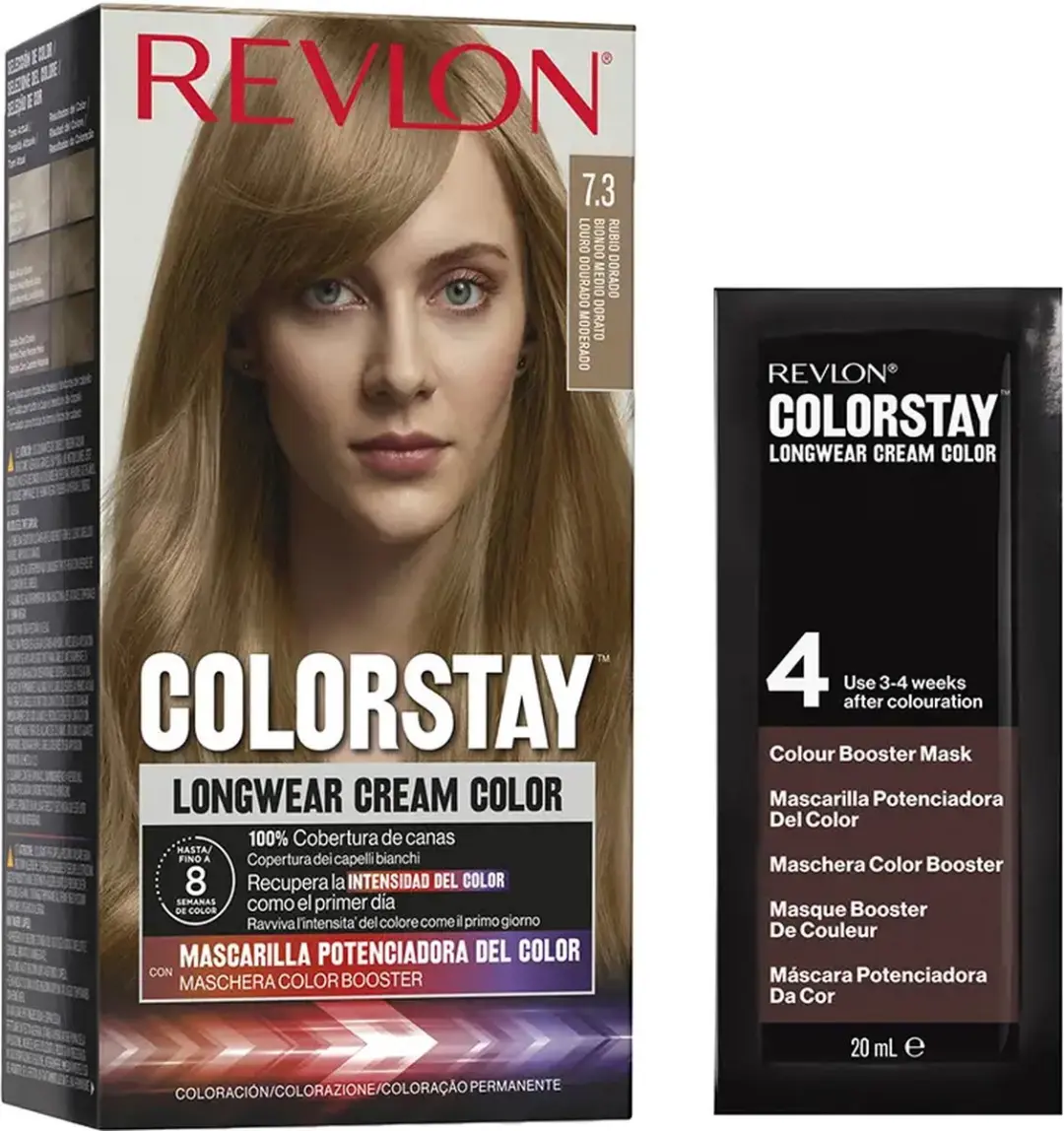 Revlon Colorstay 7.3 Goudblond Permanent Haarkleuring 3ml