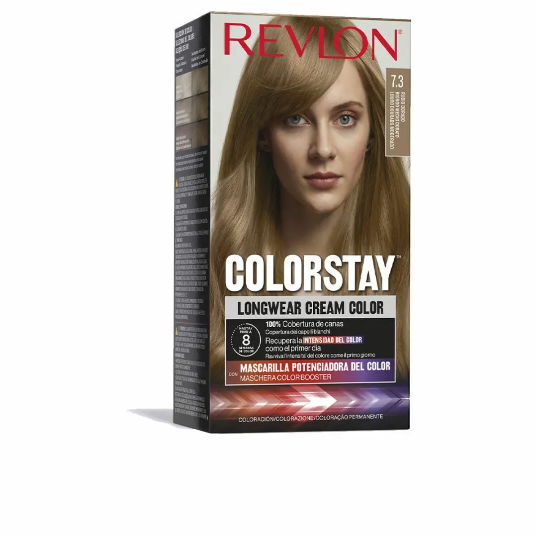 Revlon Colorstay 7.3 Goudblond Permanent Haarkleuring 3ml