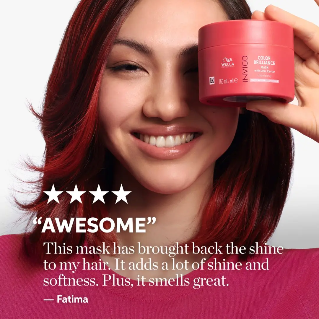 Wella Professionals Invigo Color Brilliance Masker - 500ml
