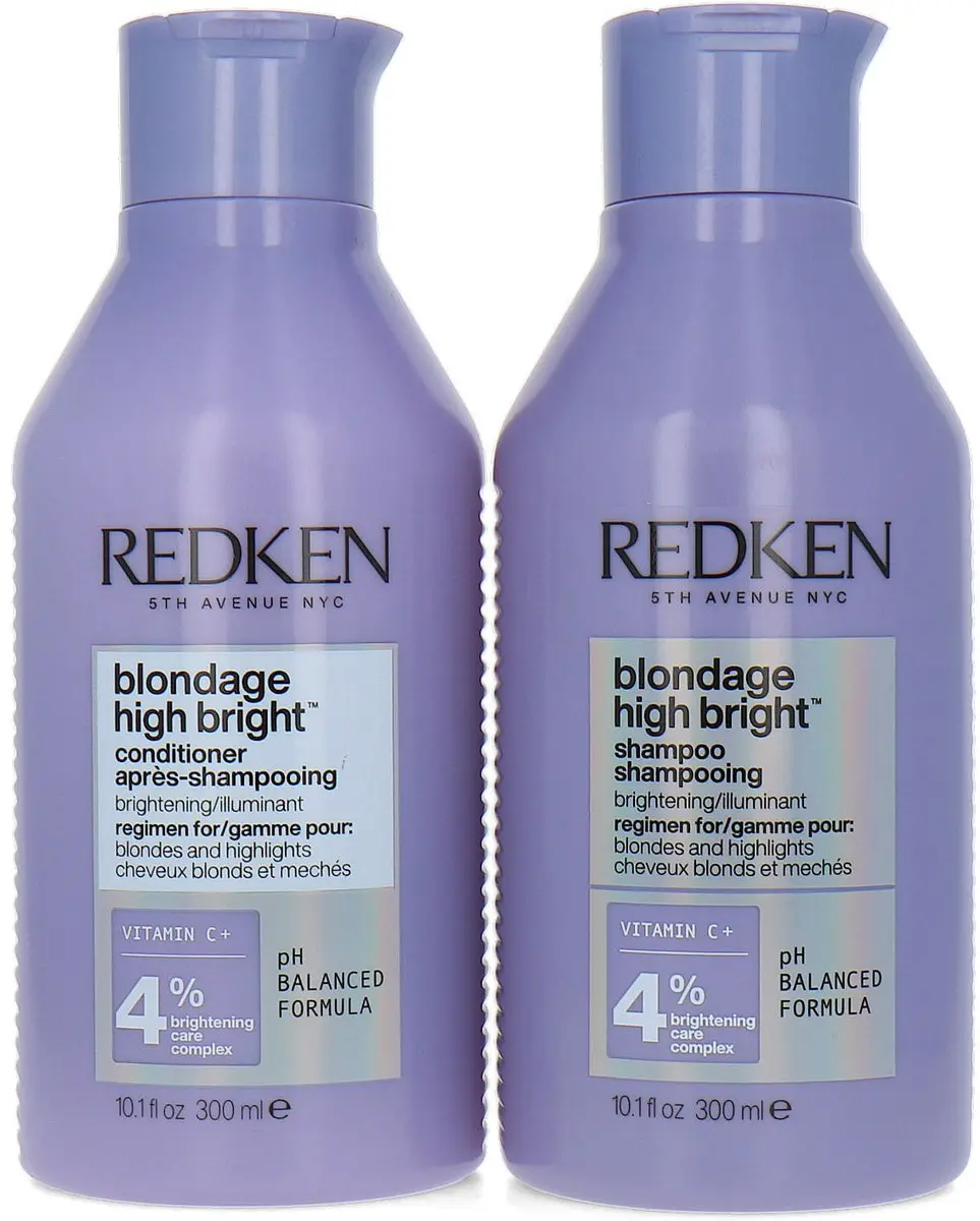 Redken Blondage High Bright Shampoo + Conditioner 2x300ml