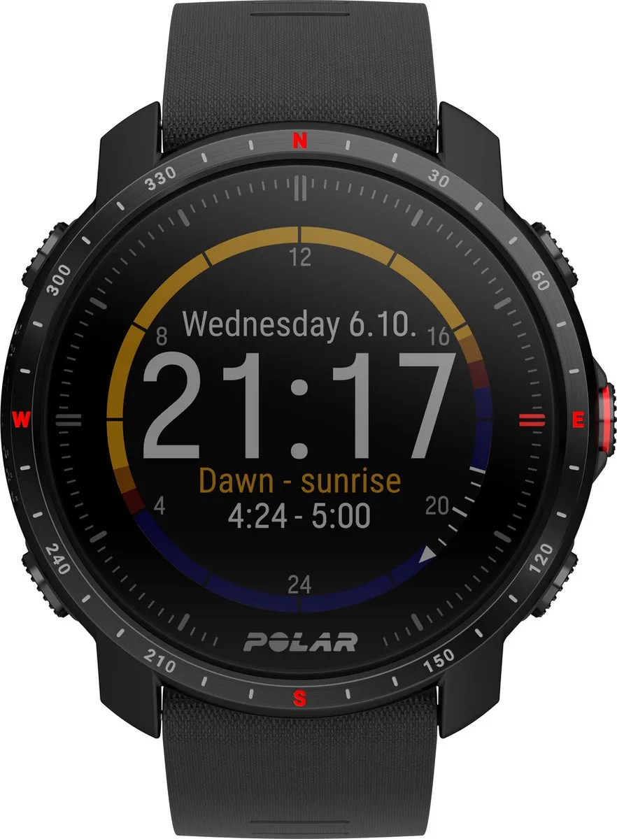 Polar Grit X Pro Outdoor Horloge 47mm - Zwart